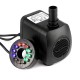 Mini Submersible Water Pump with LED Light for Aquariums KOI Fish Pond Fountain Waterfall European regulations