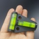 Mini T-shaped Bubble Level with Magnetic Waterproof 2d Level Tool