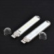 Mini USB Power 8 LED Night Light Portable 5V Reading Lamp for Power Bank Computer Laptop - Yellow