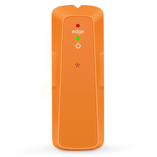 Mini Wall Detector Stud Finder 3/4-inch Depth Shockproof Waterproof Wall Scanner for Wallpaper Fabric Orange