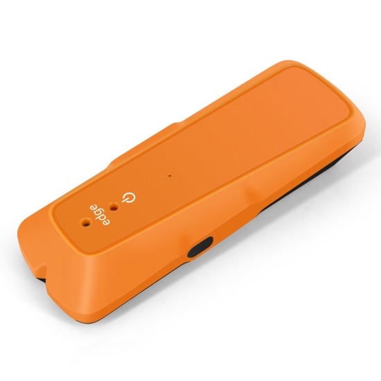 Mini Wall Detector Stud Finder 3/4-inch Depth Shockproof Waterproof Wall Scanner for Wallpaper Fabric Orange