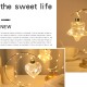 Moon Love Stars Decorative Lamp Energy Saving Night Light Desk Lamp Birthday Gift for Home Decorations love