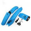 Mountain Bike Mud Guard with Tail Light 26 Inch Plastic Adjustable Rain Guarder blue_Lighted mud board Mountain Bike Mud Guard with Tail Light 26 Inch Plastic Adjustable Rain Guarder blue_Lighted mud board