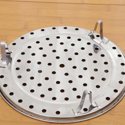 Multifunction Stainless Steel Steamer Plate for Steamed Bun 20# diameter 19.5cm