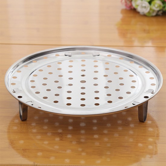 Multifunction Stainless Steel Steamer Plate for Steamed Bun 20# diameter 19.5cm