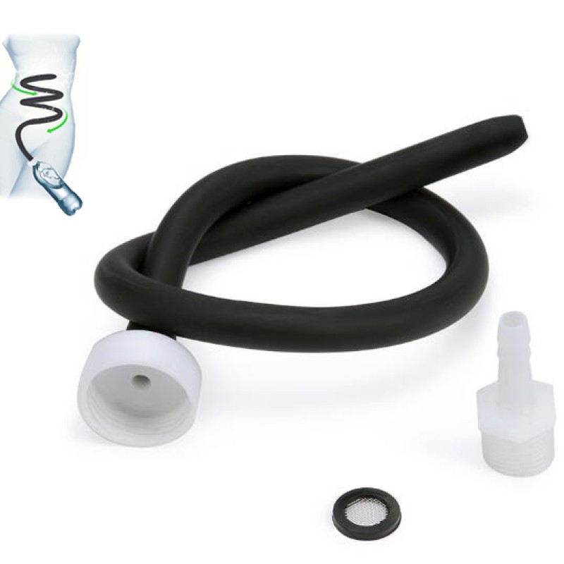 Natural Latex Enema Tube Anal Intestinal Cleansing Portable Trip Cleaner 50cm/20inch Enema tube Natural Latex Enema Tube Anal Intestinal Cleansing Portable Trip Cleaner 50cm/20inch Enema tube