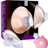 Nipple Stimulation Vibrator Breast Enlargement Female Masturbator Sex Toys Nipple Tease Chest Massager for Women Nipple Stimulation Vibrator Breast Enlargement Female Masturbator Sex Toys Nipple Tease Chest Massager for Women