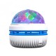 Novelty USB Charging RGB Projector  Lamp Automatically Rotating Led Night Light For Home Children Bedroom Decoration Magic Lights White crystal