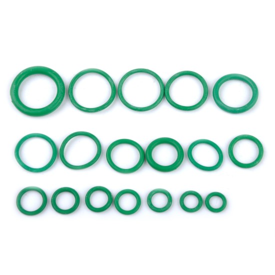 O-shape Seal Ring Set Sealing Element Washer Repairing Kit for Air Conditioner 270PCS/Set  green_270PCS Seal ring set