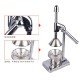 Orange Stainless Steel Juice Press Manual Lemon Pomegranate Citrus Juicer Hand-pressed Juicer Silver