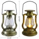 Outdoor Led Solar Lamp Retro Creative Kerosene Lamp Hanging Emergency Light for Picnic Silver