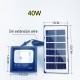 Outdoor Led Solar Light Waterproof IP67 High Brightness Flood Lamp 5 Brightness Adjustable 30W