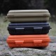 Outdoor Shockproof Waterproof Boxes Survival Airtight Case Holder For Storage Matches Small Tools Travel Sealed Containers Orange