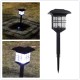 Outdoor Waterproof Solar-Powered LED Lawn Pin Lamp Fence Light Landscape Lamp White light