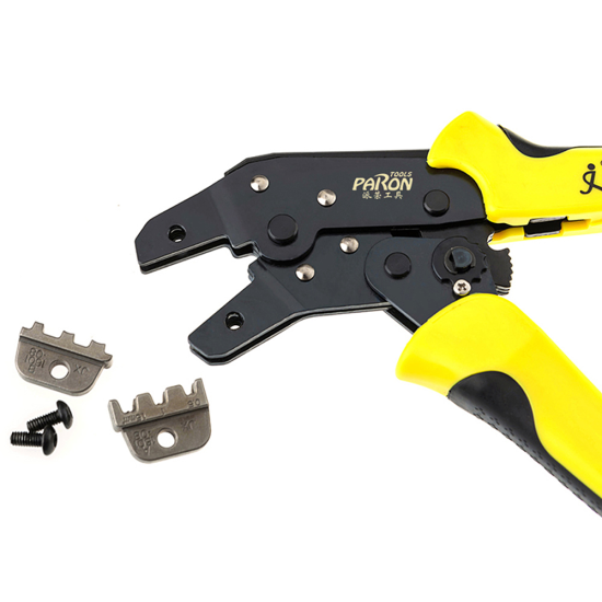 PARON JX-1601-08 Pliers Wire Crimpers Engineering Ratchet Terminal Crimping Pliers JX-48B 3.96 to 6.3mm