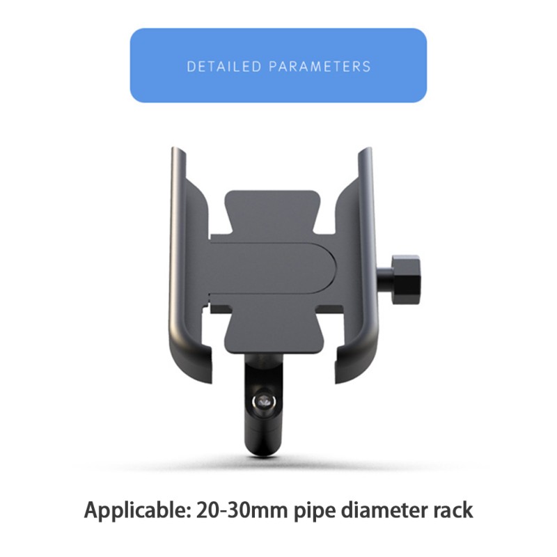 Phone Holder Sturdy Motorcycle Bike Handlebar Phone Mount With Silicone Cushion Suitable For 4-7 Inch Phones 20-30mm Handlebar silver handlebar Phone Holder Sturdy Motorcycle Bike Handlebar Phone Mount With Silicone Cushion Suitable For 4-7 Inch Phones 20-30mm Handlebar silver handlebar