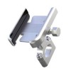 Phone Holder Sturdy Motorcycle Bike Handlebar Phone Mount With Silicone Cushion Suitable For 4-7 Inch Phones 20-30mm Handlebar silver handlebar Phone Holder Sturdy Motorcycle Bike Handlebar Phone Mount With Silicone Cushion Suitable For 4-7 Inch Phones 20-30mm Handlebar silver handlebar