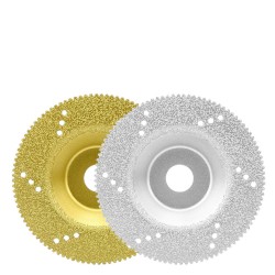 Porcelain Cutting Disc for Grinder Diamond Brazing Slice Cutting Tool  Accessories Golden