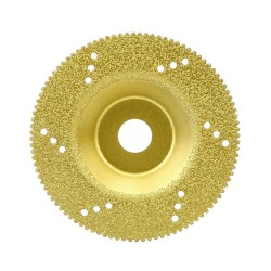 Porcelain Cutting Disc for Grinder Diamond Brazing Slice Cutting Tool  Accessories Golden