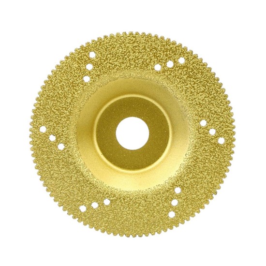 Porcelain Cutting Disc for Grinder Diamond Brazing Slice Cutting Tool  Accessories Golden