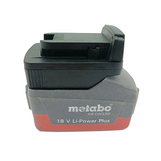 Portable Adapter Compatible for Metabo 18v Converter Black