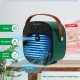 Portable Cooling Fan 3 Speeds Duration 4000mah Rechargeable Mute Air Cooler Fan Green