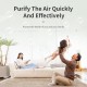 Portable Mini Air Purifier Usb Plug in Negative Ion Generator Air Freshener for Home Office Bedroom Green