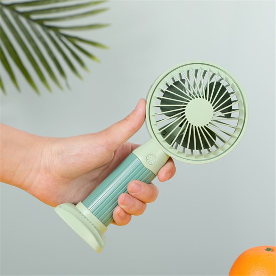 Portable Mini Fan Handheld Usb Rechargeable Cooling Fan Air Cooler Household Electrical Appliances yellow