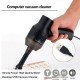 Portable Mini Handheld Usb Vacuum  Cleaner Wireless Charging Desktop Keyboard Cleaning Tool For Laptop Desktop Car Cleaning USB without battery