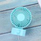 Portable Mini USB Charging Fan Desktop Office Shaking Electric Fan Decoration blue_102*79*138mm