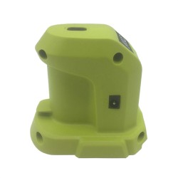 Portable Power Source Li-ion with Lighting Dual Usb Output+ Dc Output for Ryobi P743 18v 14.4v One+ Green