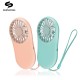 Portable USB Charging Pocket Mini Fan with Hanging Rope for Outdoor Home Use Light blue_6.5cm