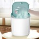 Portable Ultrasonic Electric Washing Machine USB Charging Mini Tabbletop Clothes Washing blue