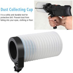 Pvc Light Electric Drill Rubber Dust Collector Electric Hammer Dust Cover White