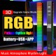 RGB Music Sound Control LED Light App Control Bluetooth Pickup Voice Activated Rhythm Light