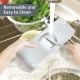 Removable Vegetable Chopper Professional Multifunctional Finger Guard Manual Vegetable Cutter Kitchen Mandoline blue