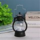 Retro  Kerosene  Lamp Colorful Button Battery Switch Small Oil Light Lantern Art Pendant Christmas Halloween Crafts Decorations Black