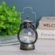 Retro  Kerosene  Lamp Colorful Button Battery Switch Small Oil Light Lantern Art Pendant Christmas Halloween Crafts Decorations Bronze silver