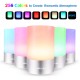 SOLLED Rechargeable LED Bedside Lamp 256 Color Changing RGB Atmosphere Light Mood Light