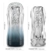 Sensual Massage Male Masturbator Soothing Sculpted Masturbation Cup For Men Reusable Pleasure Sleeve Device Sex Toy For Men black Sensual Massage Male Masturbator Soothing Sculpted Masturbation Cup For Men Reusable Pleasure Sleeve Device Sex Toy For Men black