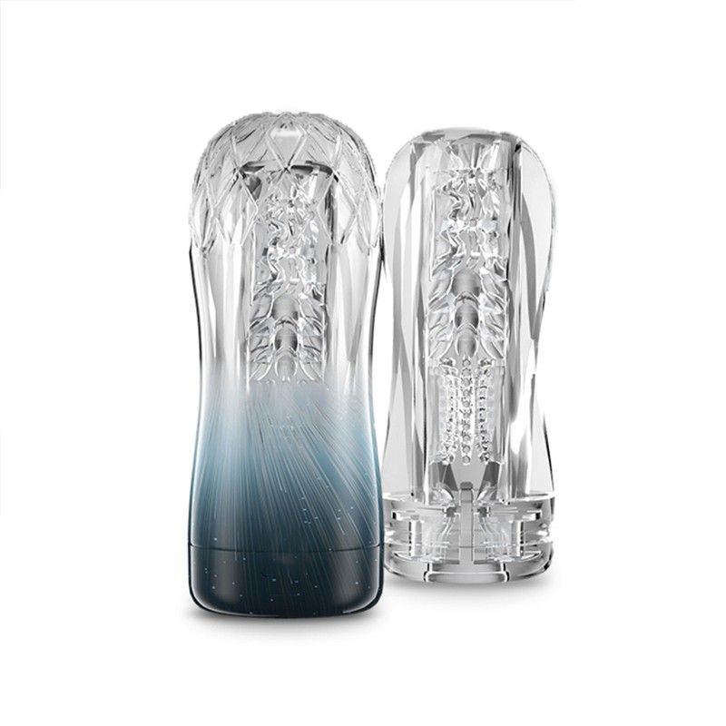 Sensual Massage Male Masturbator Soothing Sculpted Masturbation Cup For Men Reusable Pleasure Sleeve Device Sex Toy For Men black Sensual Massage Male Masturbator Soothing Sculpted Masturbation Cup For Men Reusable Pleasure Sleeve Device Sex Toy For Men black