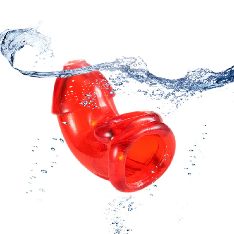 Sex Flexible Glue JJ Cover Masturbation Prevention Chastity Device Lock Delay Cover red Sex Flexible Glue JJ Cover Masturbation Prevention Chastity Device Lock Delay Cover red