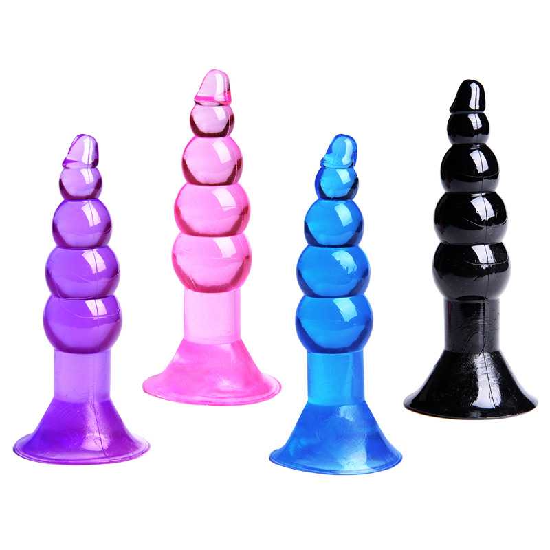 Sex Stimulator Masturbation Backyard Stimulation Suction Cup Anal Bead Butt Plug Massager Blue Sex Stimulator Masturbation Backyard Stimulation Suction Cup Anal Bead Butt Plug Massager Blue