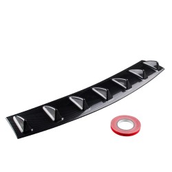 Shark Style Universal Rear Bumper ABS Lip Diffuser Fin Universal UseC653