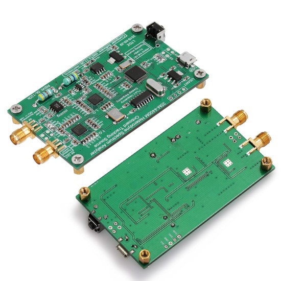 Signal Source Spectrum Analyzer with Tracking Source Module RF Frequency Domain Analysis Tool With aluminum box