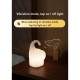 Silicone Elephant Led Night Light Bedside Table Lamp Child Holiday Gifts Built-in 1200mah Lithium Battery Warm White