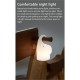 Silicone Elephant Led Night Light Bedside Table Lamp Child Holiday Gifts Built-in 1200mah Lithium Battery Warm White