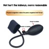Silicone Inflatable Penis Pump Enlarger Cock Ring Extension Head Massager Sex Toys For Men Cock Rings Chastity Belt Silicone Inflatable Penis Pump Enlarger Cock Ring Extension Head Massager Sex Toys For Men Cock Rings Chastity Belt