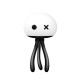 Silicone Jellyfish  Lamp Multi-functional Usb Rechargeable Cute Mini Crib Bedroom Sleep Nursing Eye Care Atmosphere Night Light Black