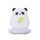 Silicone Led Night Light 1200mah Lithium Battery Cute Animal Bedroom Bedside Table Lamp for Kids Room panda